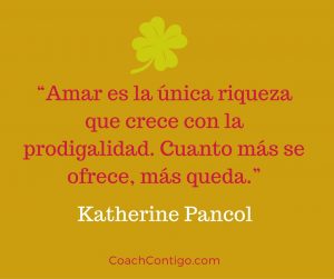 Amar es Riqueza